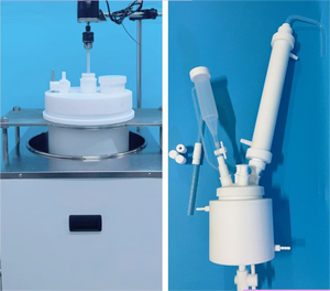 Single layer PTFE reactor supplier chemical reactor with stirring 3L to 100L reaction tank customization - Product Image 3