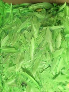 Pluma <span class=keywords><strong>de</strong></span> ganso natural para manualidades DIY pluma ala tocado disfraz sombrero accesorio para el cabello <span class=keywords><strong>carnaval</strong></span> fiesta boda hogar Navidad Decoración - Product Image 2