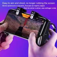 Controlador de Juego Móvil K21, Joystick con Gatillos para iPhone y Teléfonos Android, Control para Juegos Móviles, Gamepad para PUBG