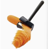 Coupe-légumes et fruits portable en spirale pour la maison, éminceur de carottes rapide, trancheuse spirale, outil multifonctionnel