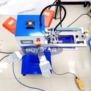Anti Slittamento del PVC Punteggiano guanto di silicone macchina da stampa