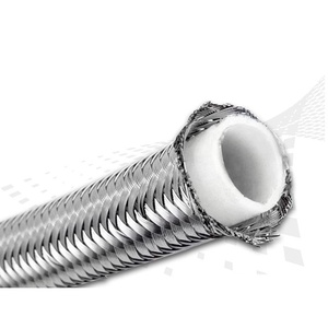 <span class=keywords><strong>Tuyau</strong></span> hydraulique en caoutchouc tressé en acier inoxydable PTFE pour carburant, huile et <span class=keywords><strong>gaz</strong></span> - Product Image 2