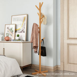 Floor-standing coat <b>rack</b>, home use, <b>clothes</b> <b>rack</b>, storage <b>rack</b>, bag <b>rack</b>, simple living room standing coat <b>rack</b> - Product Image 2