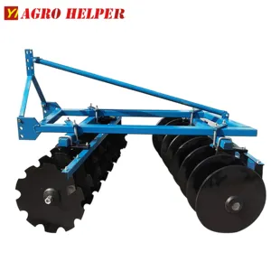 Farm Implements 25-80hp Three Point Mounted Heavy Duty Offset Large Agricultural Disc Harrow