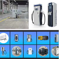 Chargeur EV DC double GBT 200 kW 380 V, station de recharge commerciale, nouveau CF-200KW-D