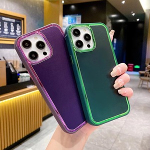 Funda <span class=keywords><strong>de</strong></span> Teléfono TPU con Marco Electrochapado a Prueba <span class=keywords><strong>de</strong></span> Golpes para iPhone 15, Oppo, Xiaomi, Samsung, InfnixI, Vivo, OnePlus, Todos los <span class=keywords><strong>Modelos</strong></span> - Product Image 3