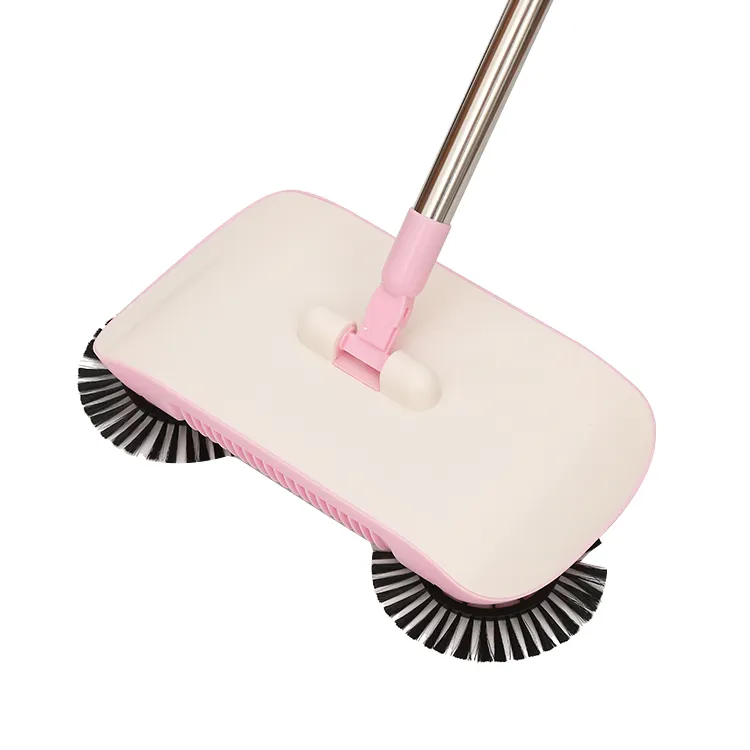 Hot Sale Dropshipping 2 In 1 Hand Push Floor Carpet Sweeper Sweeping Mop Brooms Wholesale
