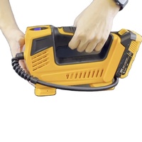 Nouveau produit Compresseur d'air de voiture sans fil 18v Dc Type de batterie Makita Gonflage des pneus Rechargeable Adaptateur GS Pompe à air de voiture