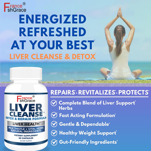 Nutraceutical <b>Liver</b> Cleanse Supplement Manufacturer with Milk Thistle Artichoke for <b>Liver</b> Health 60 <b>Liver</b> Cleanse <b>Capsules</b> - Product Image 3