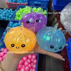 Nuevo Juguete Antiestrés de Unicornio en Forma de Bollo de Colores Arcoíris, Juguetes Blandos de Malta para Aliviar el Estrés, Unicornios Blandos de Malta - Product Image 5