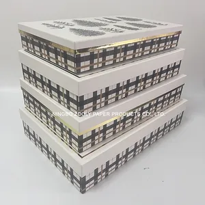 Gold foil paper Christmas holiday <b>wedding</b> gift <b>box</b>, cosmetics, toys, games, packaging <b>box</b>, customizable according to demand - Product Image 4