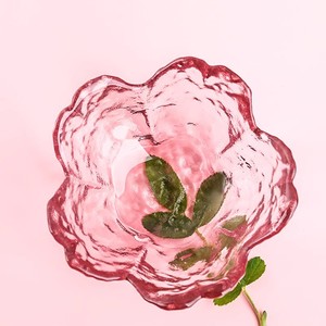 Petite coupelle à sauce en verre de style japonais, motif fleur de cerisier rose <span class=keywords><strong>martelé</strong></span>, pour vinaigre, fondue et assaisonnement barbecue - Product Image 4