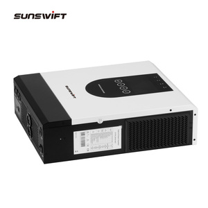 คอนโทรลเลอร์โซลาร์เซลล์ SunSwift 5.5KW 6.5KW ระบบ MPPT ออลอินวัน ไฮบริด ออนกริด/ออฟกริด 5KW 24V สำหรับบ้าน รุ่น SYP-5.5.KW/24V คลื่นไซน์บริสุทธิ์ - Product Image 4