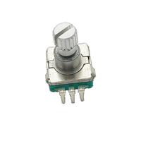 Module d'encodeur rotatif EC11, potentiomètre EC11 15MM 20MM, bouton rotatif 5 broches avec interrupteur
