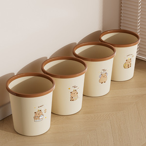 Kapibala Cartoon Toothbrush Cup Single Holder Space Saving Bathroom Storage Cup With Handle For Daily Use - Product Image 2