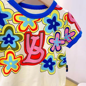 ชุดจั๊มสูทเด็กแรกเกิดผ้าฝ้ายแขนสั้นพิมพ์ลายสำหรับเด็กทารกขายส่ง - Product Image 3