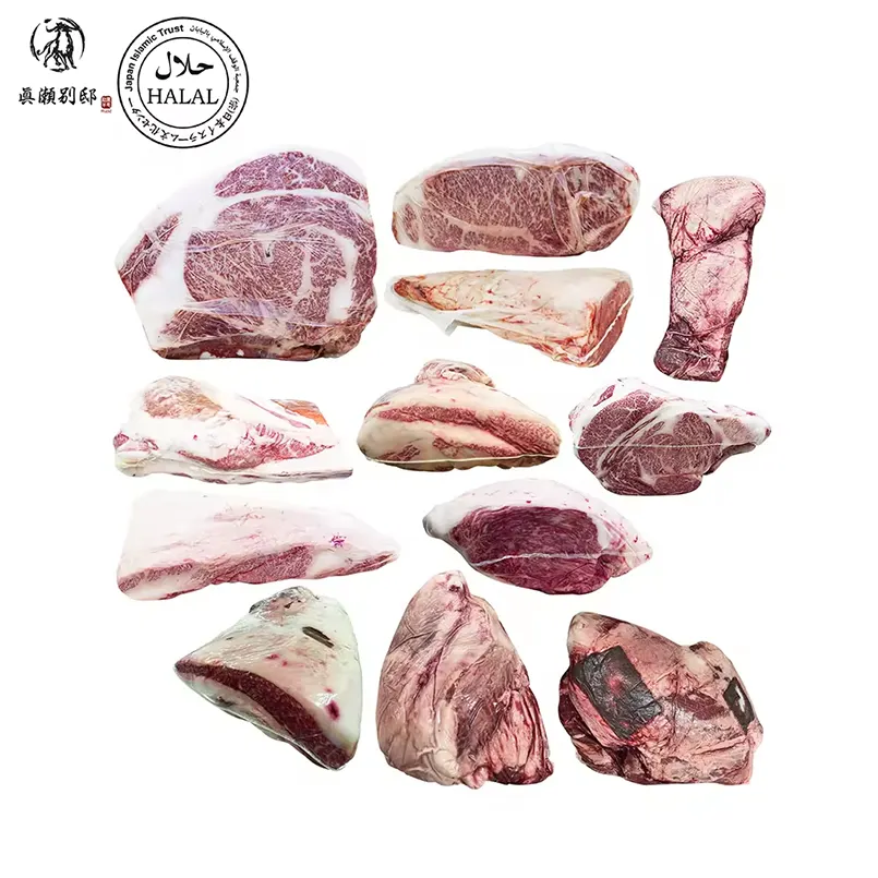 Japanese bulk frozen black wagyu wholesale beef pieces meat food