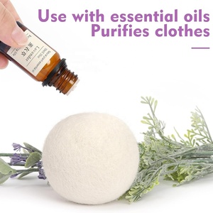 Original 100% Pure Organic Wool <b>Dryer</b> <b>Balls</b> Eco-Laundry 6-pack - Product Image 2