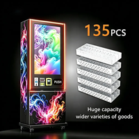 Máquina Expendedora Inteligente con Pantalla Táctil y Código QR de Marca Personalizada, con Múltiples Opciones de Pago y Monitoreo Remoto para Bares, Clubes y Discotecas