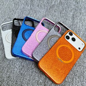 Funda para Teléfono con Anillo Magnético Giratorio y Brillante, Diseño 2026, para iPhone 17 Pro Max - Product Image 1