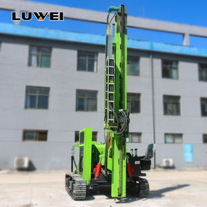 Mesin <span class=keywords><strong>Driver</strong></span> Piling fotovoltaik kaki tinggi perayap 85 KW daya tinggi harga rendah mesin sopir tumpukan untuk medan kasar Piling - Product Image 5