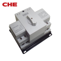 CHQ3C-63/2P 63A AC 230V 50/60Hz Ats Mini commutateur de transfert manuel automatique à double alimentation