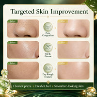 Gel nettoyant en cristal de glace à l'alginate XCEO, nettoyage en profondeur, élimination des points noirs, éclaircissant, crème démaquillante, nettoyage du visage
