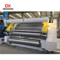 Máquina de corrugación de un solo factor de flauta de bajo costo Máquina de línea de producción de cartón de 2 3 capas