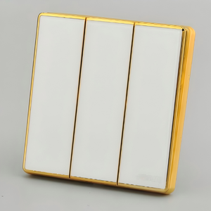 Interruptor multifuncional de 5 pines con luz, toma de corriente de pared para PC con puerto USB Tipo-C y panel de interruptor con protección IP27. - Product Image 3