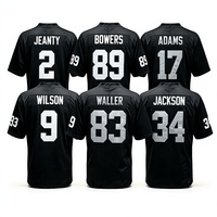 Ensembles d'uniformes personnalisés 7V7 à manches courtes pour adultes, haute qualité, été, 6 pièces # Mayfield 12 # Brady 13 # Evans 2 # Broderie Egbuka