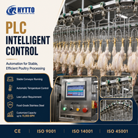 Équipement d'abattage de volailles, ligne d'abattage de poulets 6000-8000BPH, machine d'abattage de volailles certifiée CE ISO