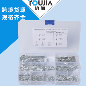 Stainless Steel R Type Cotter <b>Pin</b> Standard Spring <b>Pin</b> Bright Finish General Use - Product Image 5
