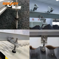 Soeasy Grosir Baut Gantung Surya Baut Ulir Ganda untuk Atap Logam Rel Pemasangan PV Sistem Rak Atap Pabrik OEM