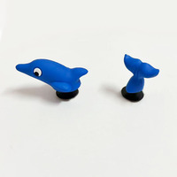 Produit transfrontalier très vendu : Ensemble 3D Dragon-serpent ER Poisson Sirène, en caoutchouc noir, bleu, vert, avec petit serpent, modèle Wsd en stock