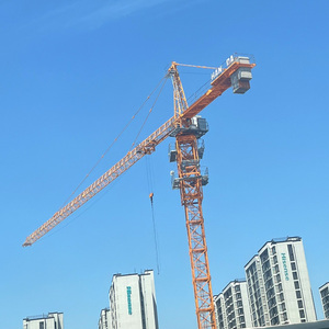 Dahan ZOOMLION QTZ100 6013 Tower <span class=keywords><strong>Crane</strong></span> Konstruksi Bekas Kapasitas Angkat 6t Warna Kuning Efisiensi Tinggi Kualitas Tinggi Model 2021 - Product Image 2