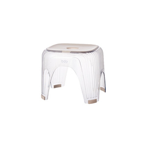 Tabouret à chaussures Bdo 31x24.5x25cm, transparent, noir, épaissi, pour animaux de compagnie, avec tabouret de douche marron clair pour salle de bain - Product Image 5
