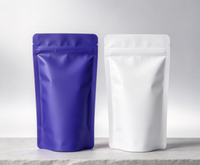 Sachets d'emballage échantillons refermables en aluminium et PE, imprimés en gravure multicolore, résistants à l'humidité, petits et plats