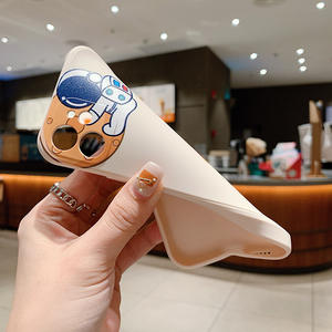 เคสแข็งแบบด้านลายธีมอวกาศนักบินอวกาศ <span class=keywords><strong>NASA</strong></span> สำหรับ iPhone 11 Pro 12 Pro X Xs Max 7 8 Plus - Product Image 5