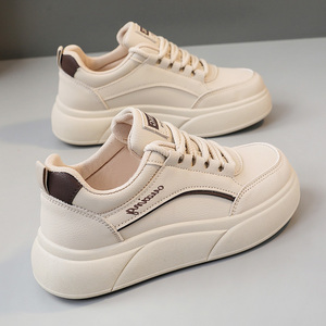 Nouvelles Chaussures Tendance Femme Printemps/Été 2026 à Semelle Épaisse Rehaussante et Respirante à Bout Rond - Product Image 4