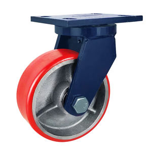 Schwerlast-Großhandel für Ihre Wartungsbedürfnisse 1000kg Schwerlast Abnehmbare Lenkrolle und Rollen für Transportwagen - Product Image 2