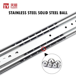 Rieles de Cajón de Extensión Total de Alta Resistencia de 200 kg con Rodamientos de Bolas de 3 Pliegues para Deslizamientos Suaves en Exteriores, Apartamentos, Hoteles, Centros Comerciales y Cocinas - Product Image 3