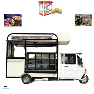 Camion de nourriture mobile de marque NP, chariot de nourriture électrique avec roues pour chariot de nourriture à café, vélo électrique - Product Image 1