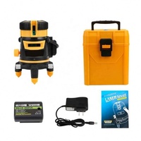 Niveau laser rotatif industriel haute précision à lumière verte, auto-nivelant, 360 degrés, protection IP54, portée 0-20m