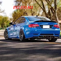 Diffuseur arrière en fibre de carbone personnalisé pour BMW M3 E90 E92 E93