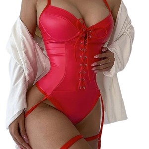 Сексуальная приталенная кожаная куртка - Product Image 5