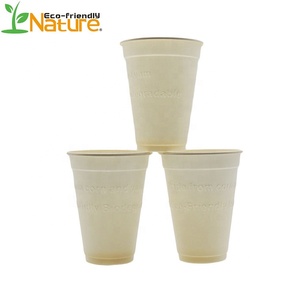 Seguridad compostables desechables almidón <span class=keywords><strong>de</strong></span> <span class=keywords><strong>maíz</strong></span> 100% vasos biodegradables - Product Image 5
