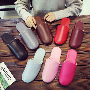 Mules pour hommes en <span class=keywords><strong>cuir</strong></span> véritable, sans talon, respirantes, dessus en peau de <span class=keywords><strong>mouton</strong></span>, légères, décontractées - Product Image 3