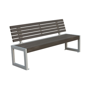 Panchina da Esterno per Parchi, Ecologica, Commerciale, Resistente, Impermeabile, <span class=keywords><strong>in</strong></span> WPC, Antiruggine, per Aree Pubbliche - Product Image 2