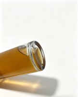 Bouteille en verre de 750 ml et 1000 ml pour bourbon et whisky écossais, logo personnalisé et vente en gros, bouteille cylindrique transparente de qualité supérieure, très vendue