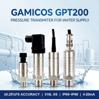 Transmetteur de pression GPT200 en silicium diffusé 316SS pour le contrôle des pompes à eau et l'alimentation en eau
